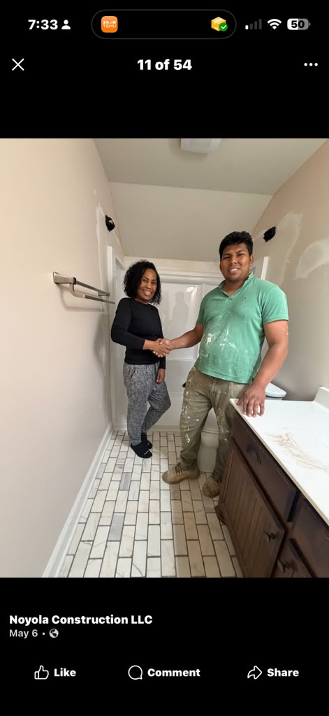 Custom Shower Remodel — after